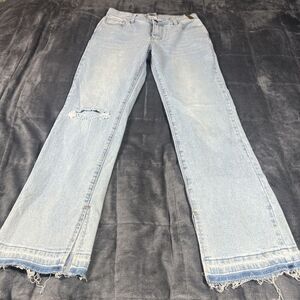 VIBRANT MIU JEANS DISTRESSED SIZE 7